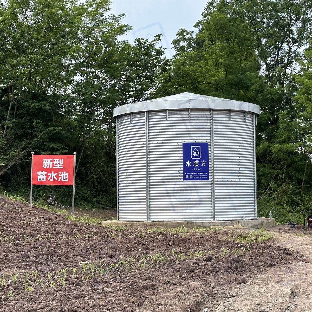 水膜方装配式蓄水池在夏季使用的优势